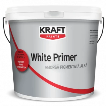  Kraft White Primer 4L amorsa pigmentata alba